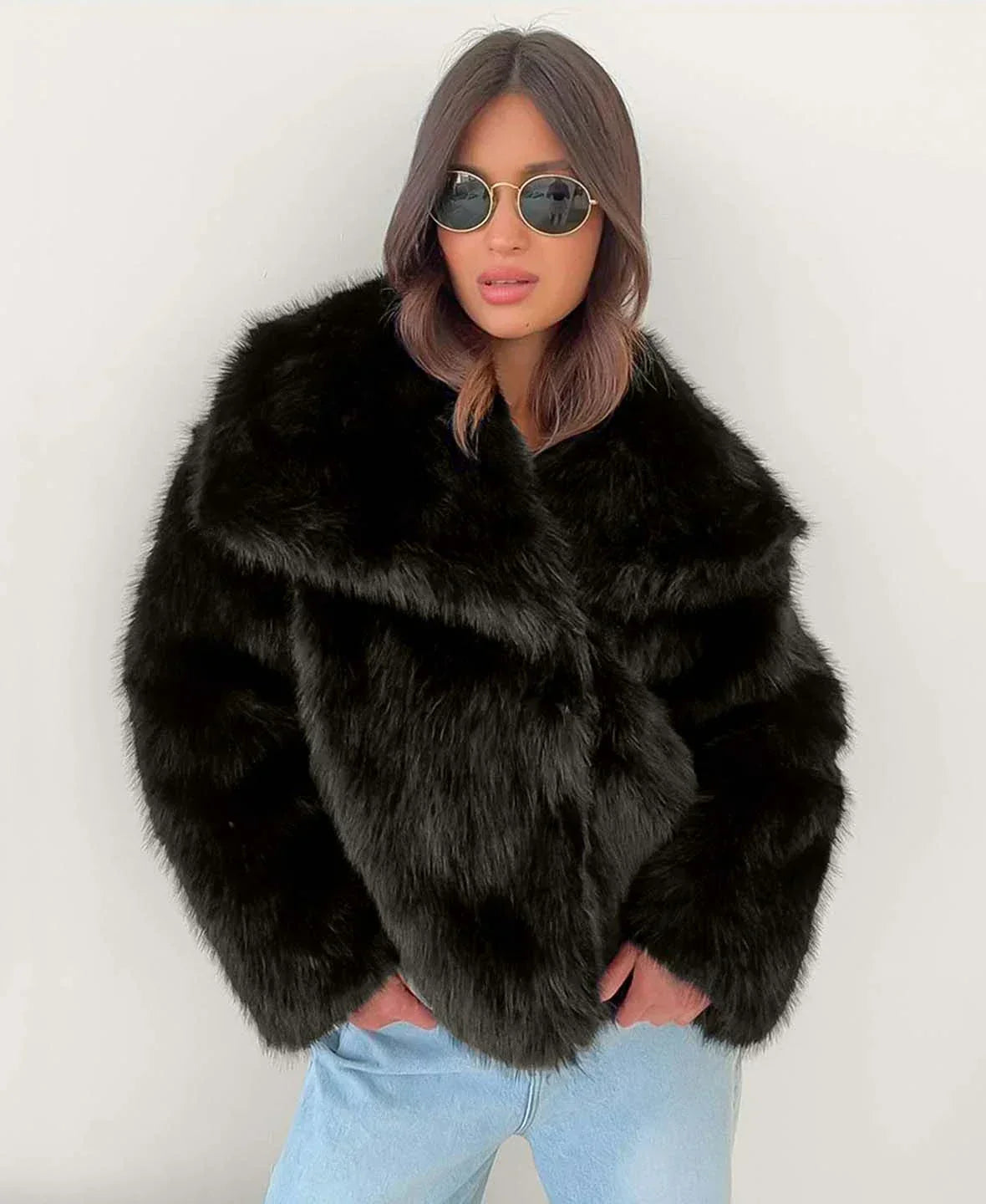Isla Luxe Faux Fur Coat
