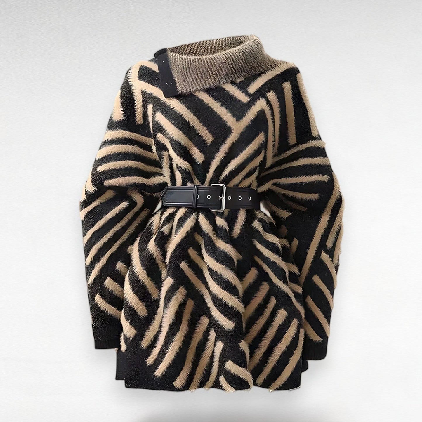 Pullover Turtleneck Blazer